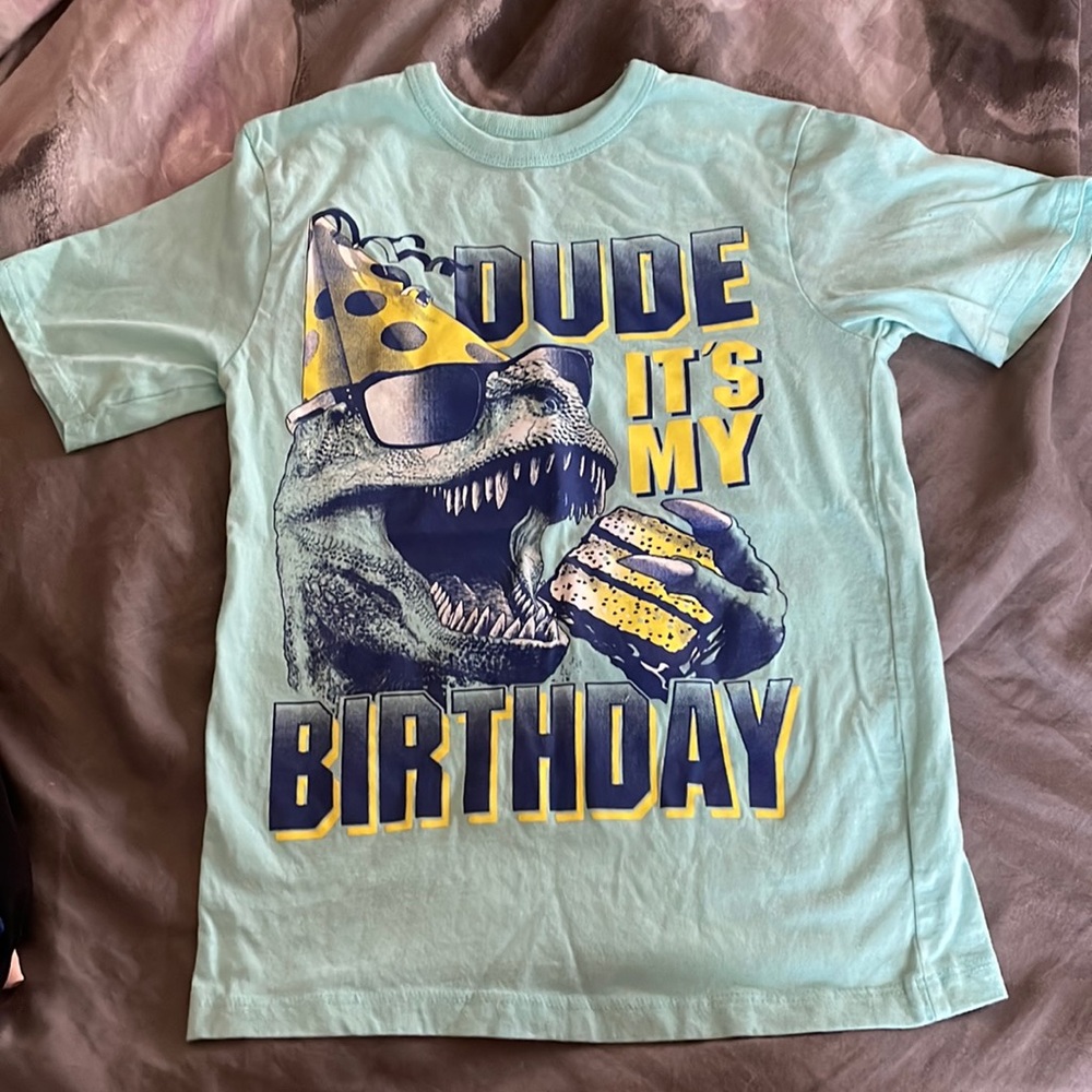 Boys birthday graphic tee